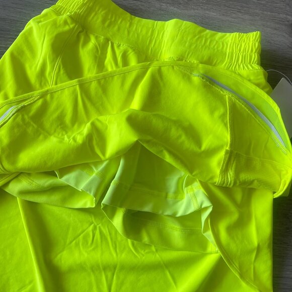 Lululemon Hotty Hot Skirt High Rise Long Highlight Yellow - NEW - Picture 5 of 5